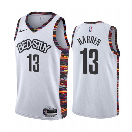 Maglia NBA Brooklyn Nets James Harden 13 Nike 2019-2020 City Edition Swingman - Uomo
